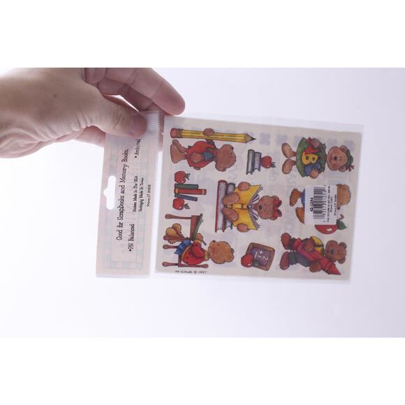 Back to School, Designer Stickers, Cute Teddy Bears, Students, Pupils, Provo - Picture 2 of 2